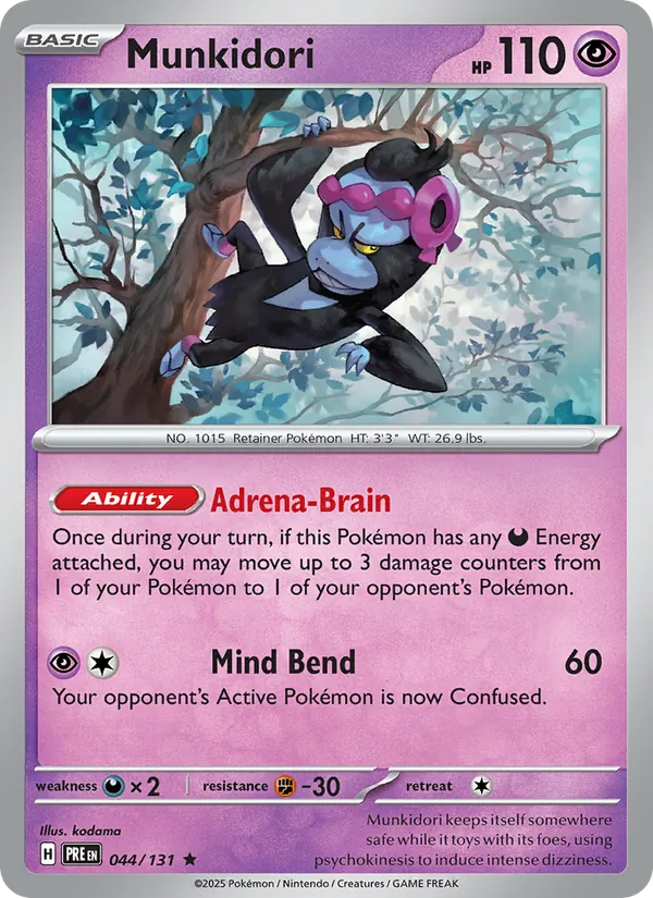 Munkidori - 044 - Prismatic Evolutions - LevelupCards.nl