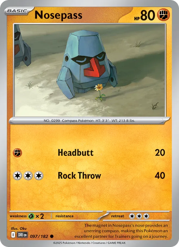 Nosepass - 097 - Destined Rivals - LevelupCards.nl