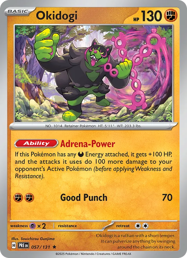 Okidogi - 057 - Prismatic Evolutions - LevelupCards.nl