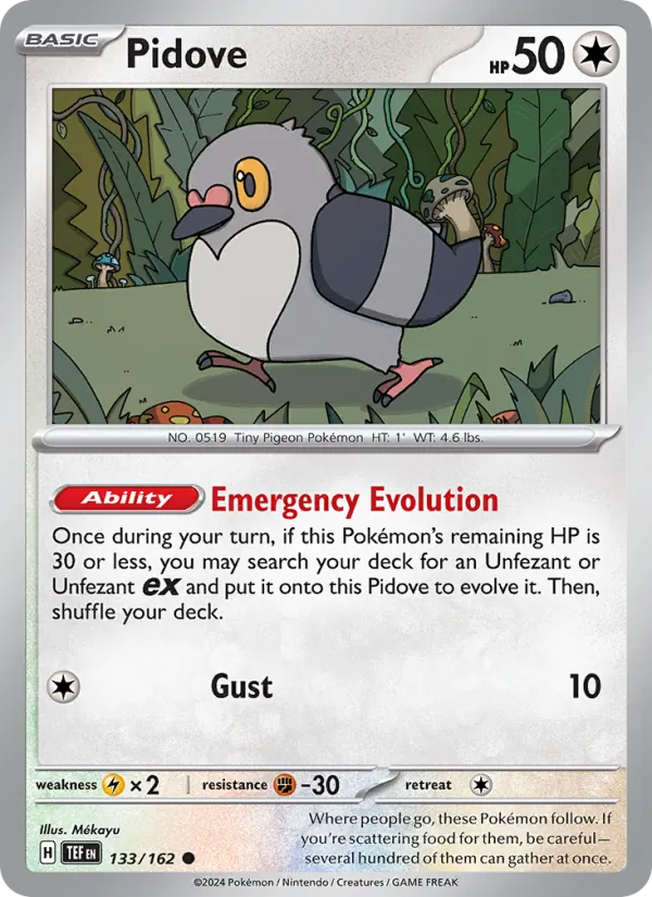 Pidove - 133 - Temporal Forces - LevelupCards.nl