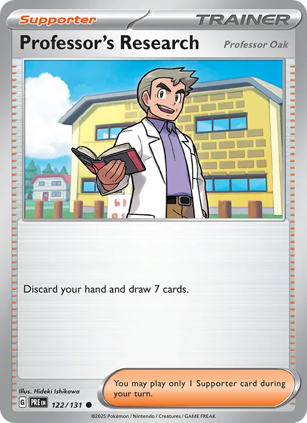 Professor's Research - 122 - Prismatic Evolutions - LevelupCards.nl