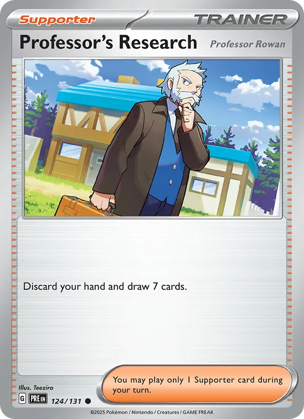 Professor's Research - 124 - Prismatic Evolutions - LevelupCards.nl