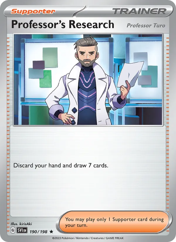 Professor's Research - 190 - Scarlet & Violet - LevelupCards.nl
