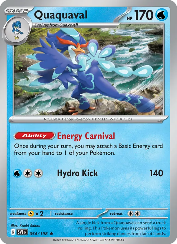 Quaquaval - 054 - Scarlet & Violet - LevelupCards.nl