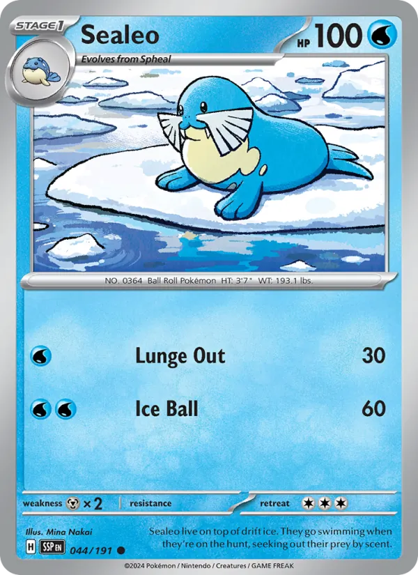 Sealeo - 044 - Surging Sparks - LevelupCards.nl