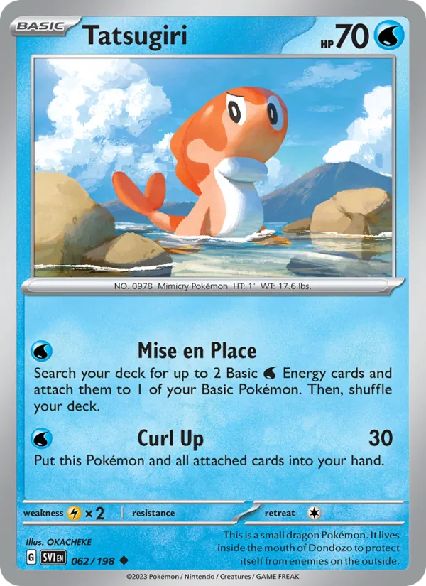 Tatsugiri - 062 - Scarlet & Violet - LevelupCards.nl