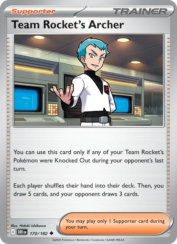 Team Rocket's Archer - 170 - Destined Rivals - LevelupCards.nl