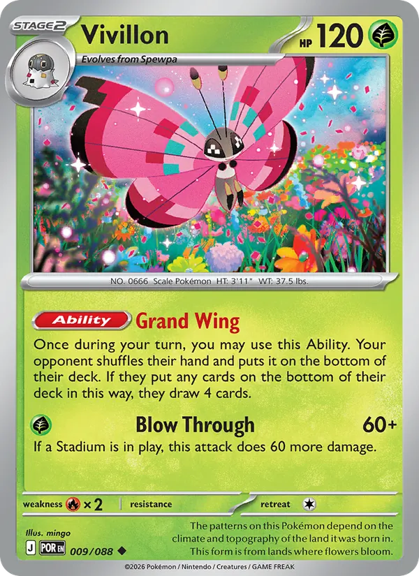Vivillon - 009 - Perfect Order - LevelupCards.nl