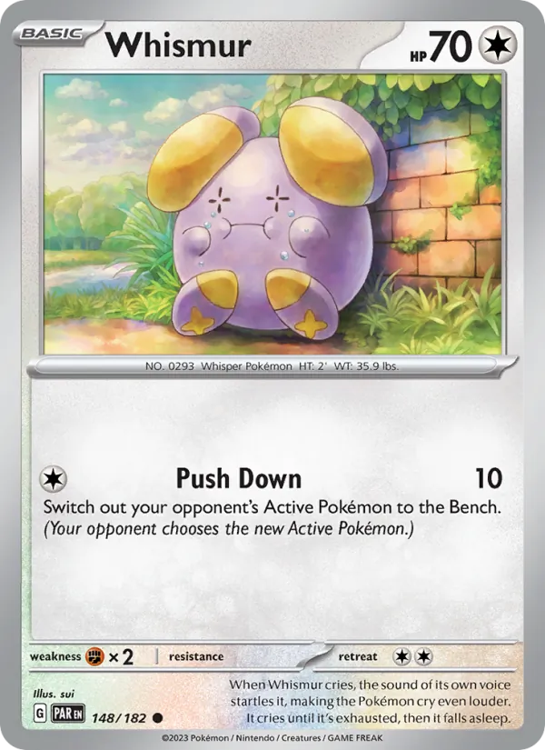 Whismur - 148 - Paradox Rift - LevelupCards.nl