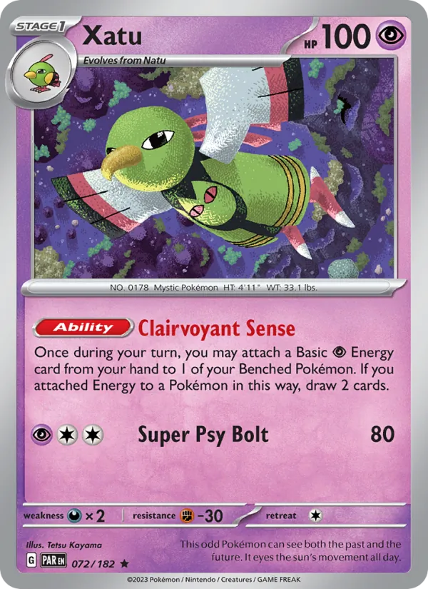 Xatu - 072 - Paradox Rift - LevelupCards.nl