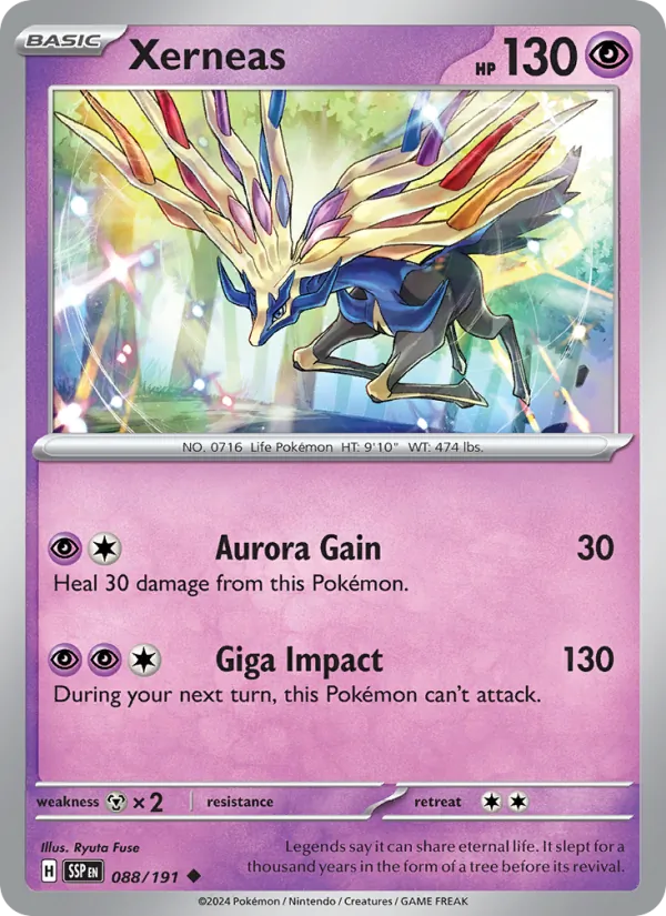 Xerneas - 088 - Surging Sparks - LevelupCards.nl